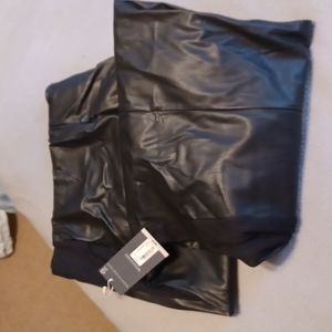 Pleather leggings NWT size 3x